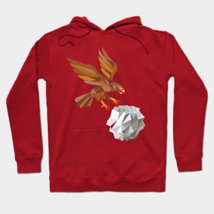 Eagle and crystal vases Hoodie